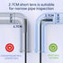 Endoskop Kamera 4.3″ mit Display, 8 mm Sonde, IP67 wasserdicht, USB & Akku – Sokuri